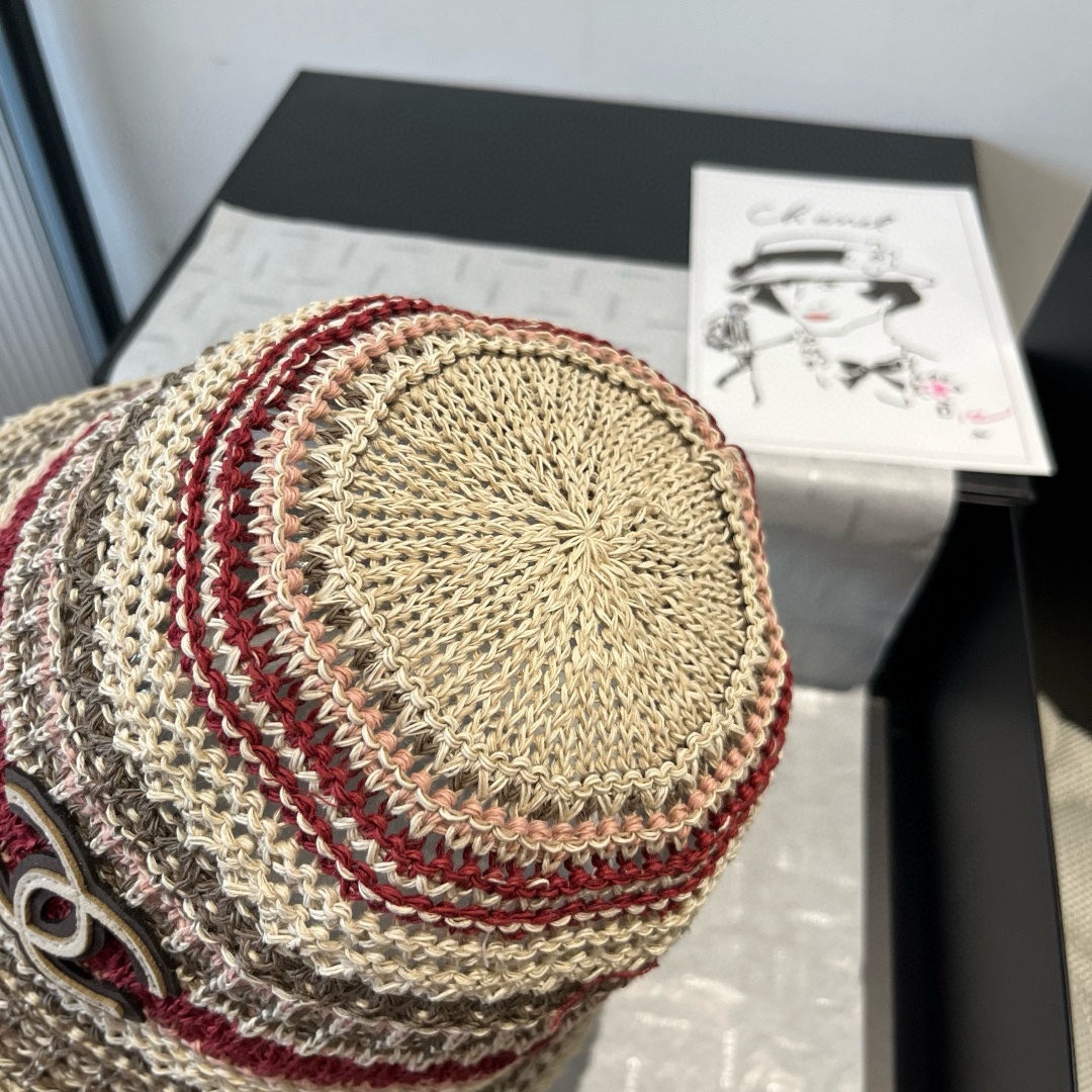 🆕
Chanel香奈儿针织渔夫帽，头围57cm
