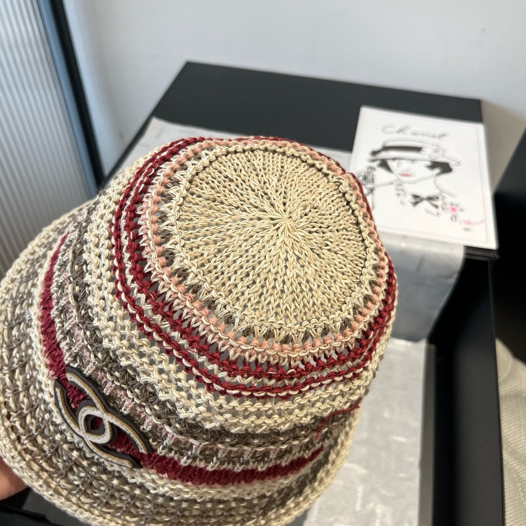 🆕
Chanel香奈儿针织渔夫帽，头围57cm