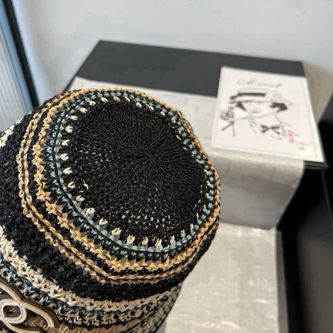 🆕
Chanel香奈儿针织渔夫帽，头围57cm