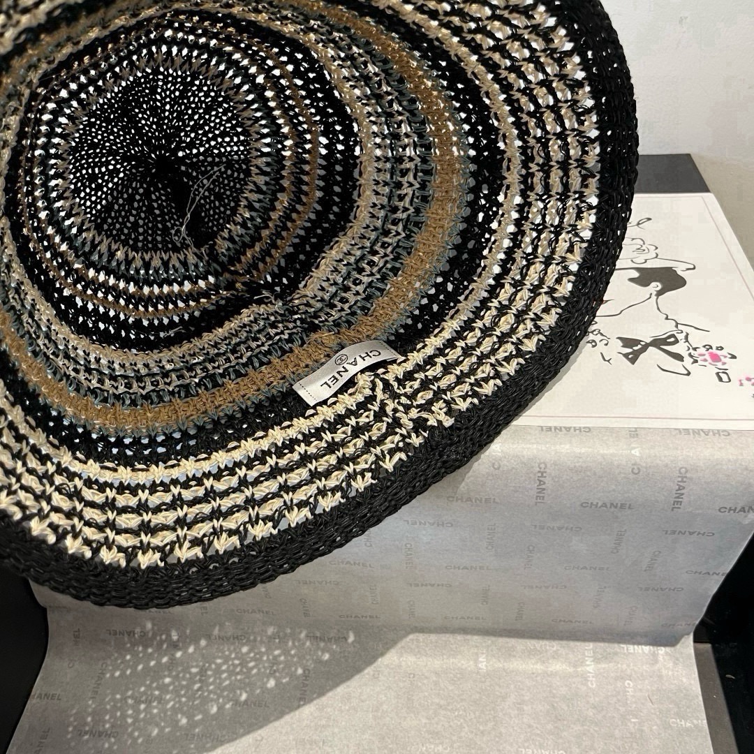 🆕
Chanel香奈儿针织渔夫帽，头围57cm