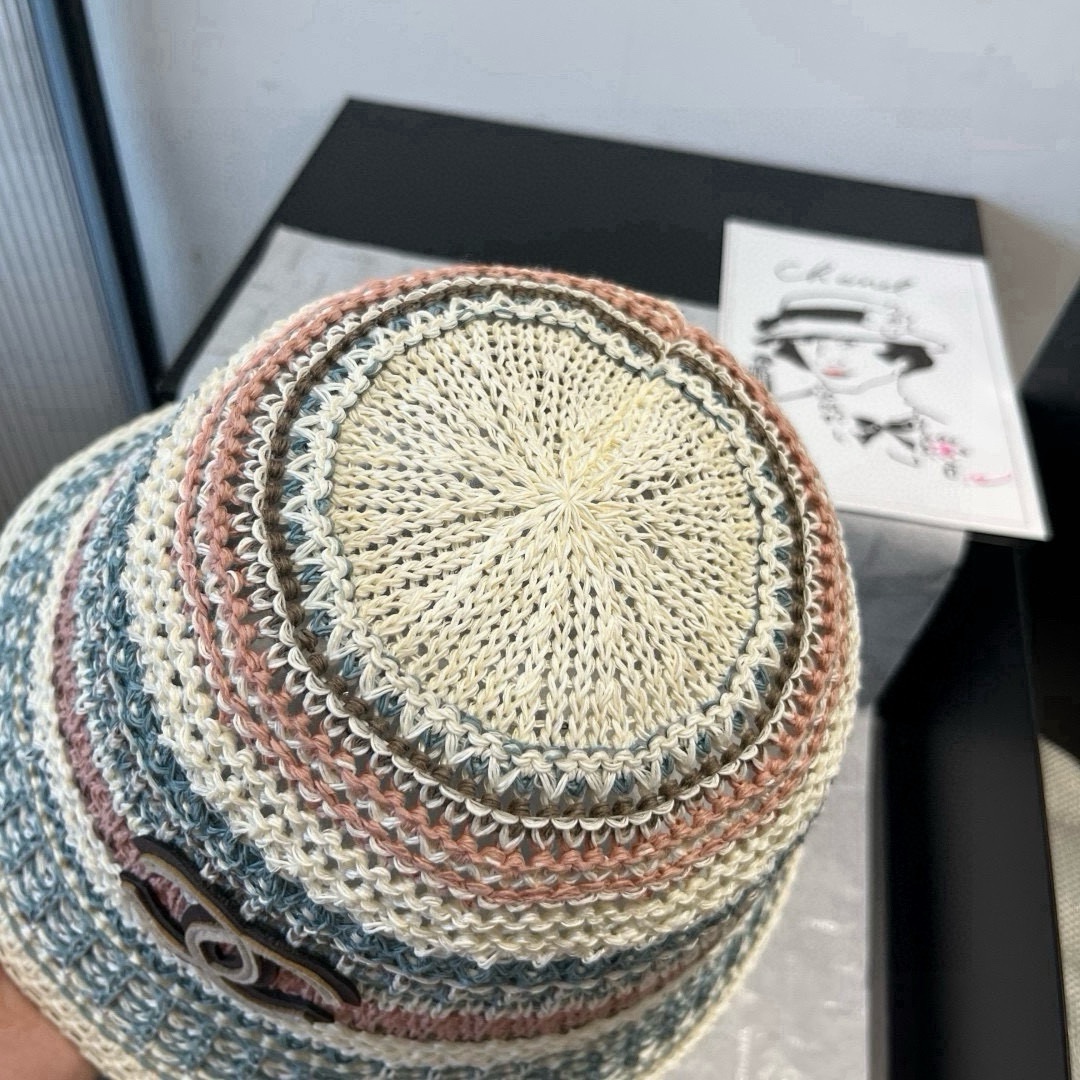 🆕
Chanel香奈儿针织渔夫帽，头围57cm
