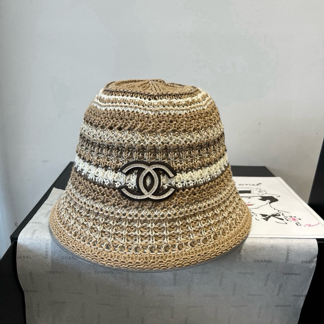 🆕
Chanel香奈儿针织渔夫帽，头围57cm