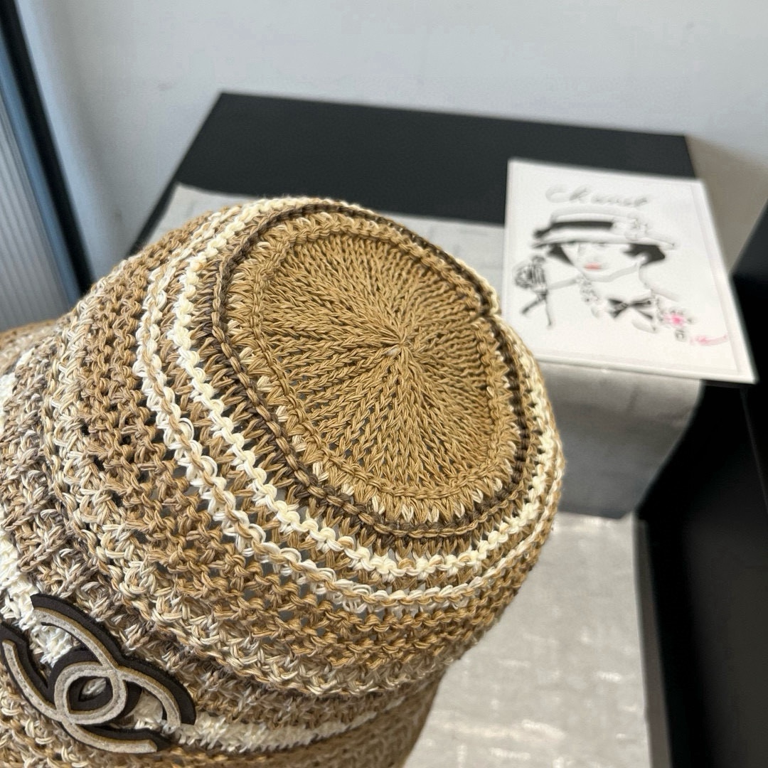 🆕
Chanel香奈儿针织渔夫帽，头围57cm