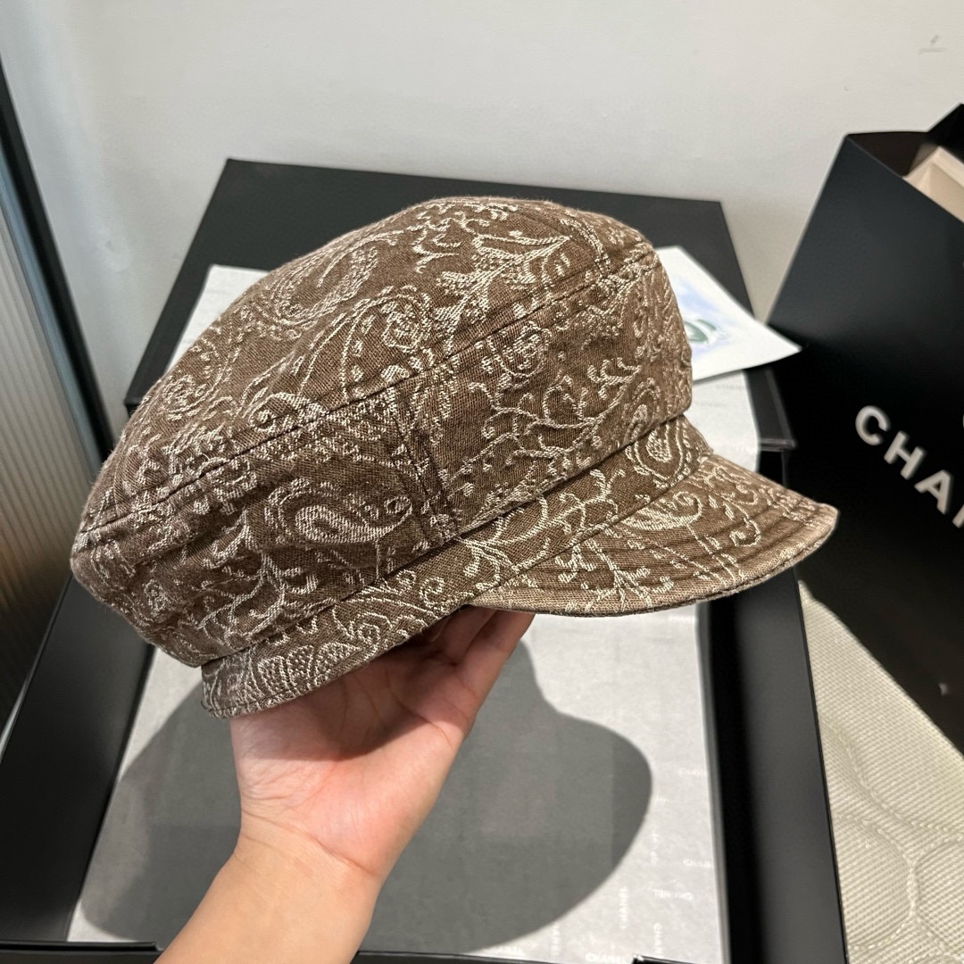 🆕

Lv新款鸭舌军帽，高级定制，头围57cm