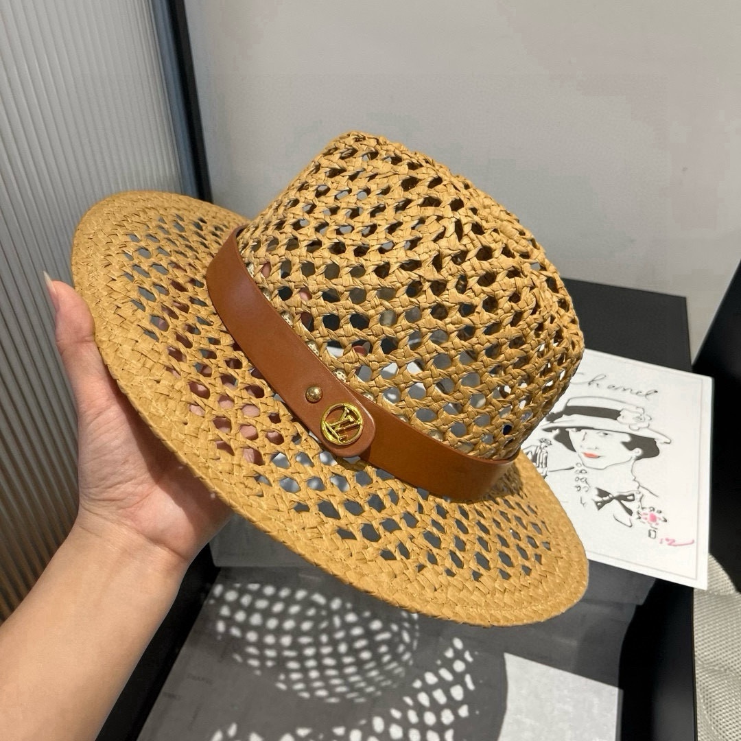 🆕

Lv新款礼帽，镂空礼帽，头围57cm