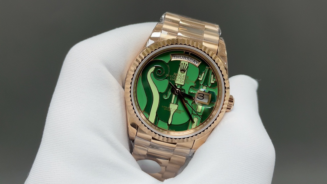 “Rolex Photocylinder 4830 Drilling Belt P6785 Drilling Ring 50mm 2008 Factory Value DD 36mm Steel Tape” - 图片 3