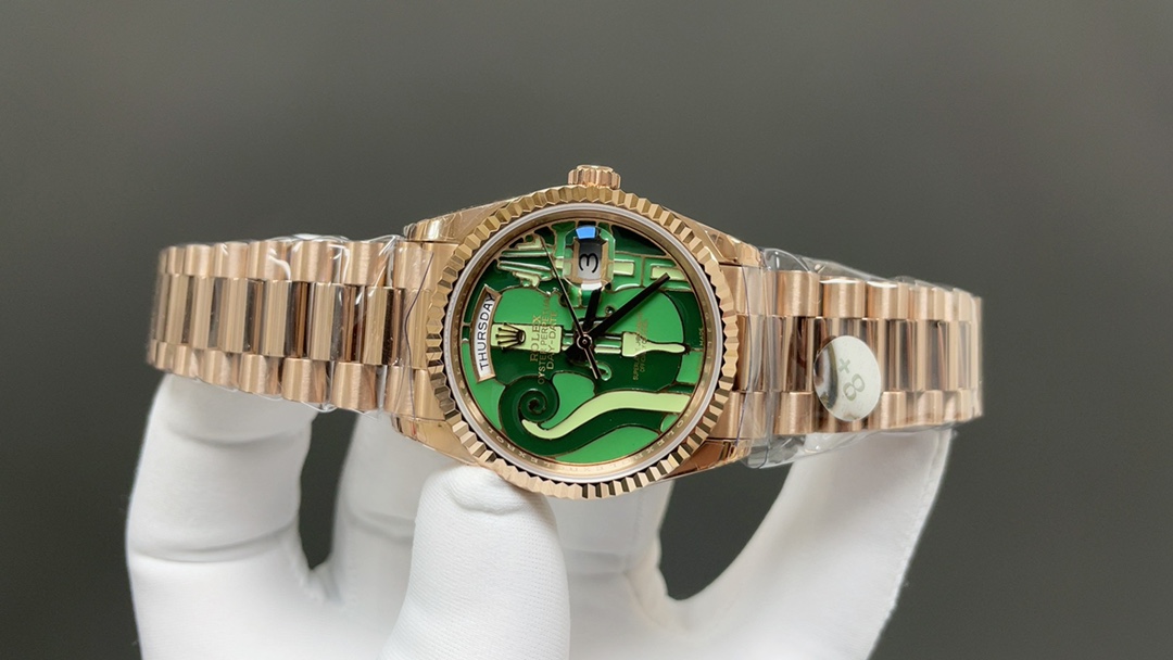 “Rolex Photocylinder 4830 Drilling Belt P6785 Drilling Ring 50mm 2008 Factory Value DD 36mm Steel Tape” - 图片 2