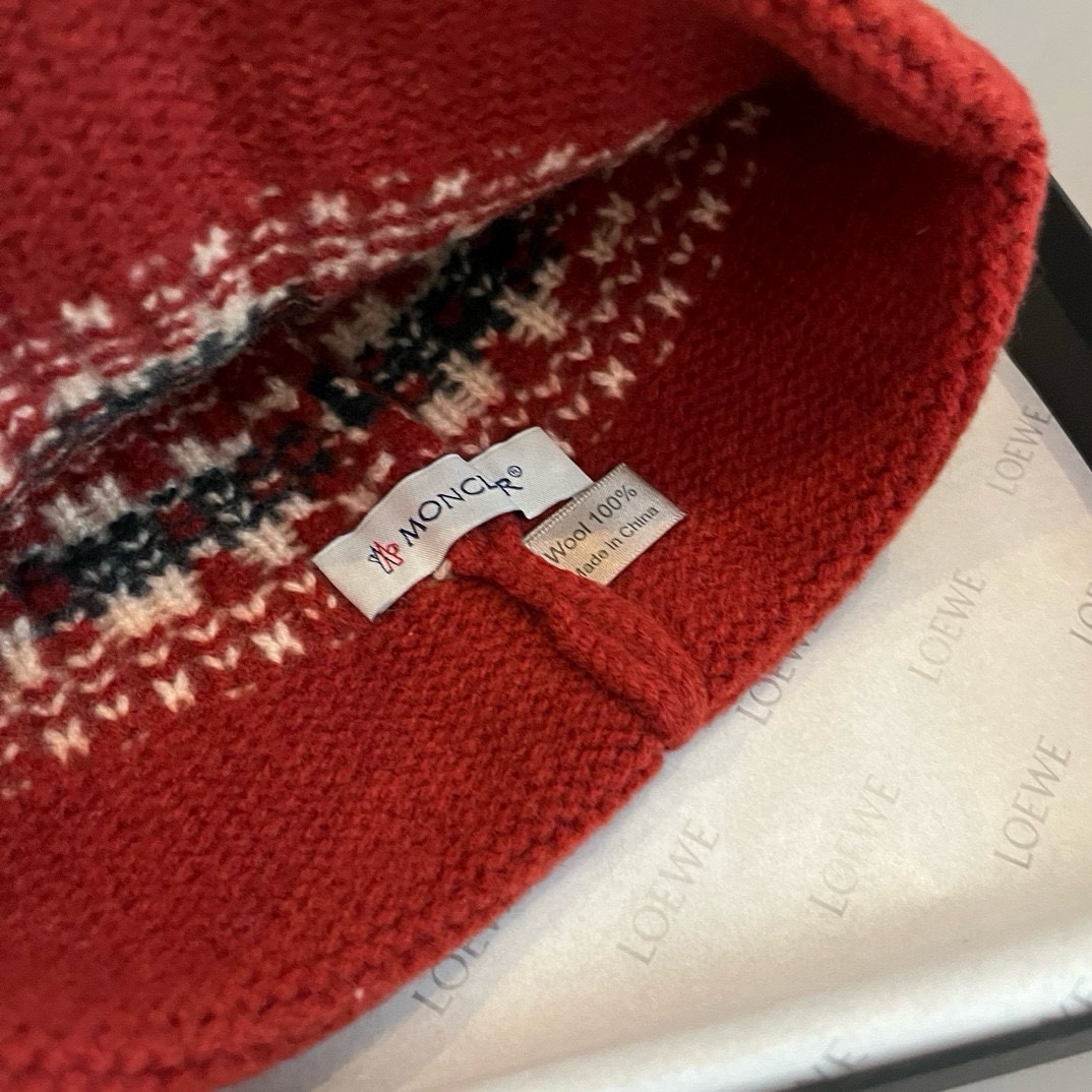 🆕

蒙口秋冬新款针织羊毛帽，男女通用，百分百羊毛%🦙