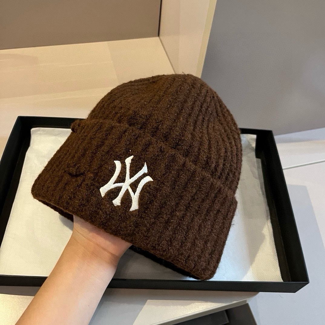 🆕
MLB潮牌针织毛线帽，男女通用