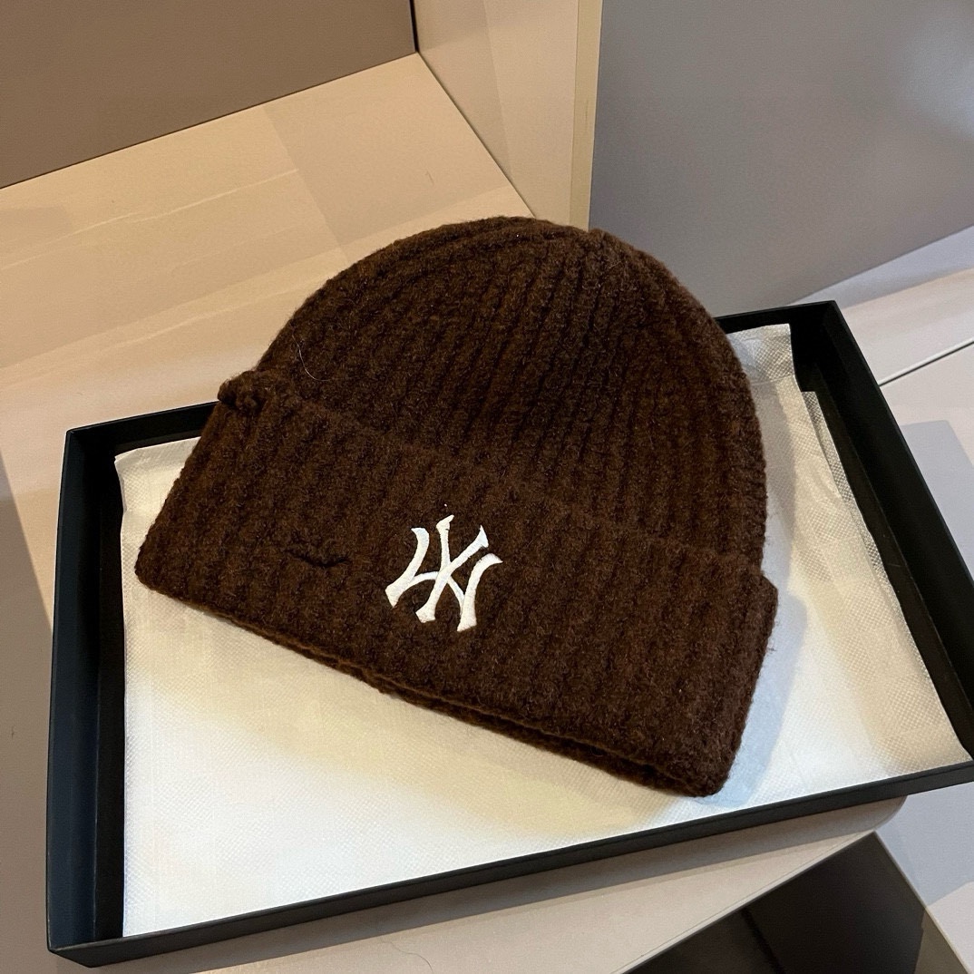 🆕
MLB潮牌针织毛线帽，男女通用