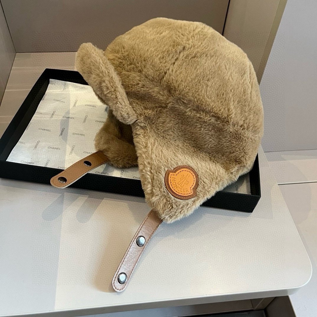 🆕

蒙口护耳雷锋帽，兔绒护耳帽