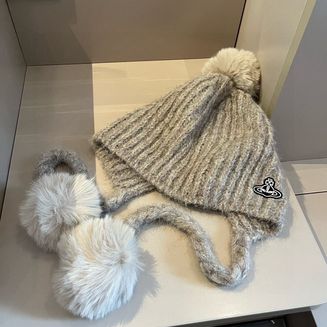 🆕

薇薇安西太后新款针织护耳帽、秋冬冷帽