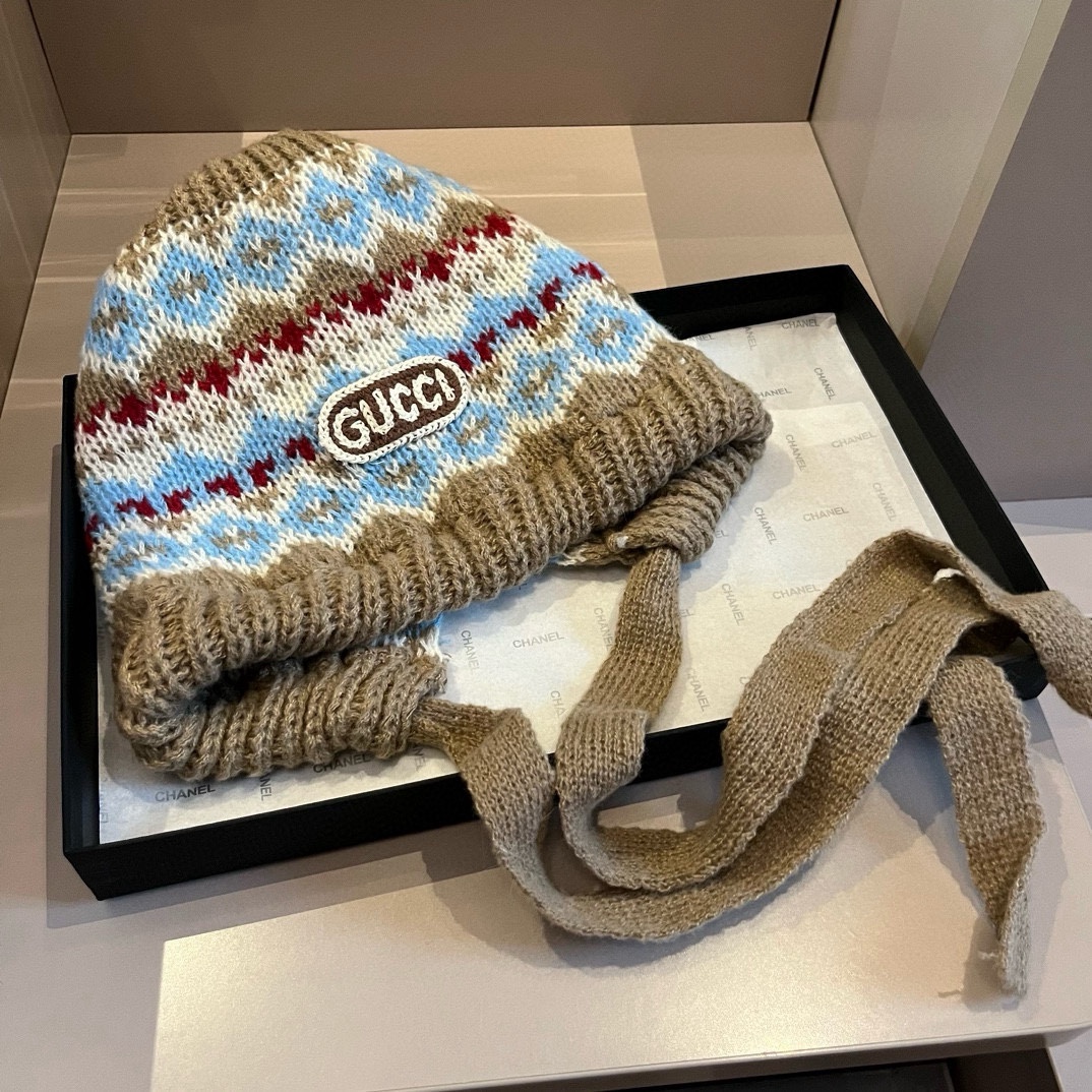 🆕

Gucci古奇新款针织冷帽 护耳帽