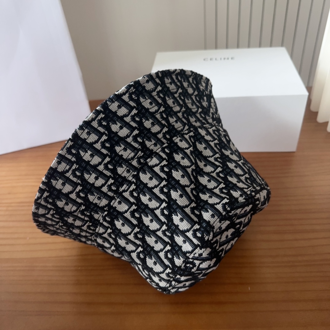 

Dior 迪奥 新款原单渔夫帽， 精致純也格调很有感觉，很酷很时尚，质量超赞