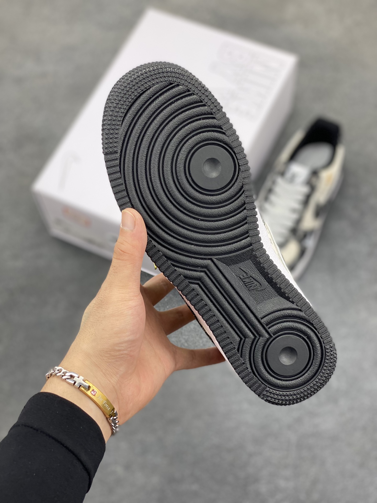 图片[5]-NK Air Force 1‘07 Low 定制款抽屉盒 空军一号低帮休闲板鞋 定制皮料 原楦原纸板 纯正版型 高清洁度 内置全掌气垫 货号：CW2288-111 尺码：36 36.5 37.5 38 38.5 39 40 40.5 41 42 42.5 43 44 44.5 45-选品中心