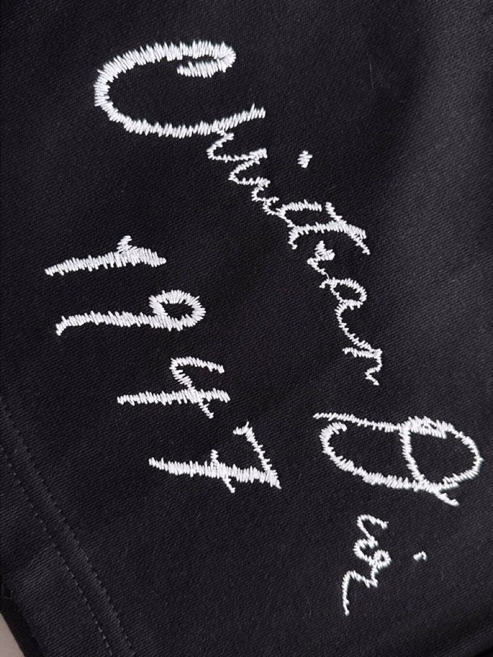 “432 Dior Dio2025s Classic Embroidered Cotton Fabric 3D Embroidery Size XS-L” - 图片 5