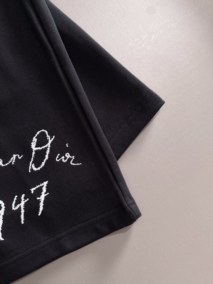 “432 Dior Dio2025s Classic Embroidered Cotton Fabric 3D Embroidery Size XS-L” - 图片 8