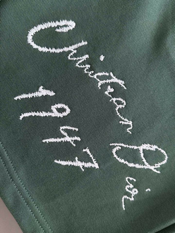 “Dior Dio2025s Classic 3D Embroidered Cotton Fabric – XS-L Sizes in Various Colors” - 图片 3
