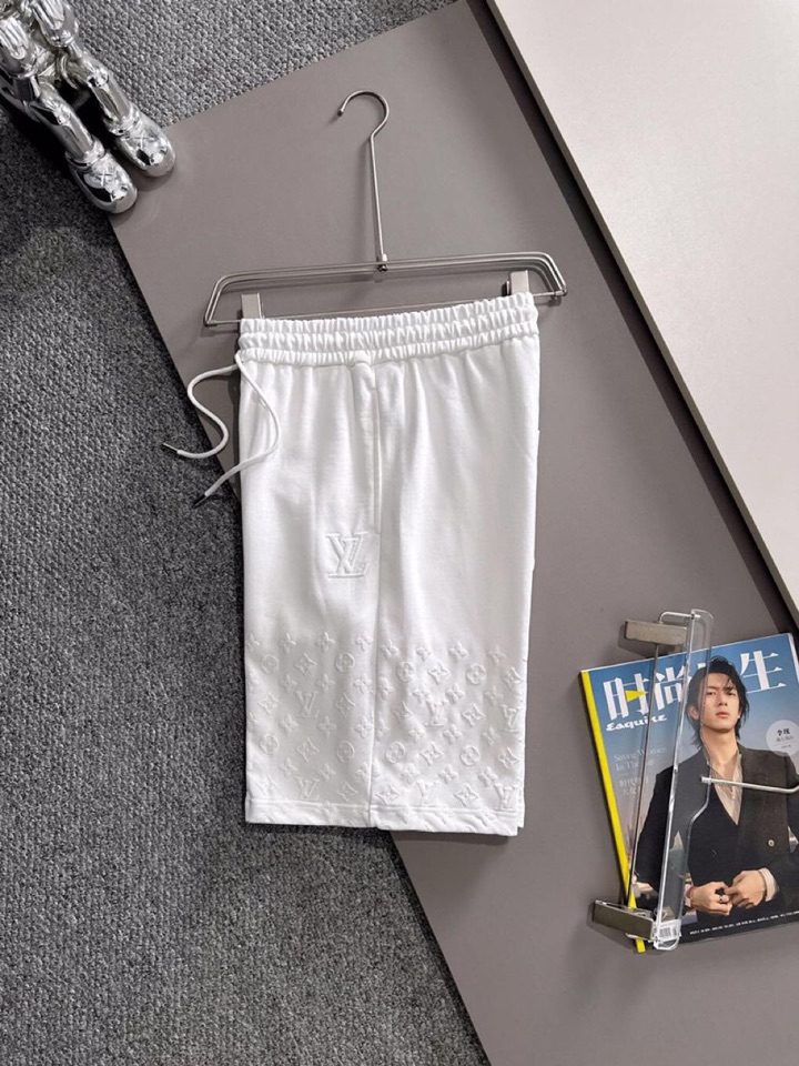 “Louis Vuitton LV Donkey 25s Summer Shorts: High-Quality, Comfy, Airy, Custom-made Cotton Fabrics” - 图片 3