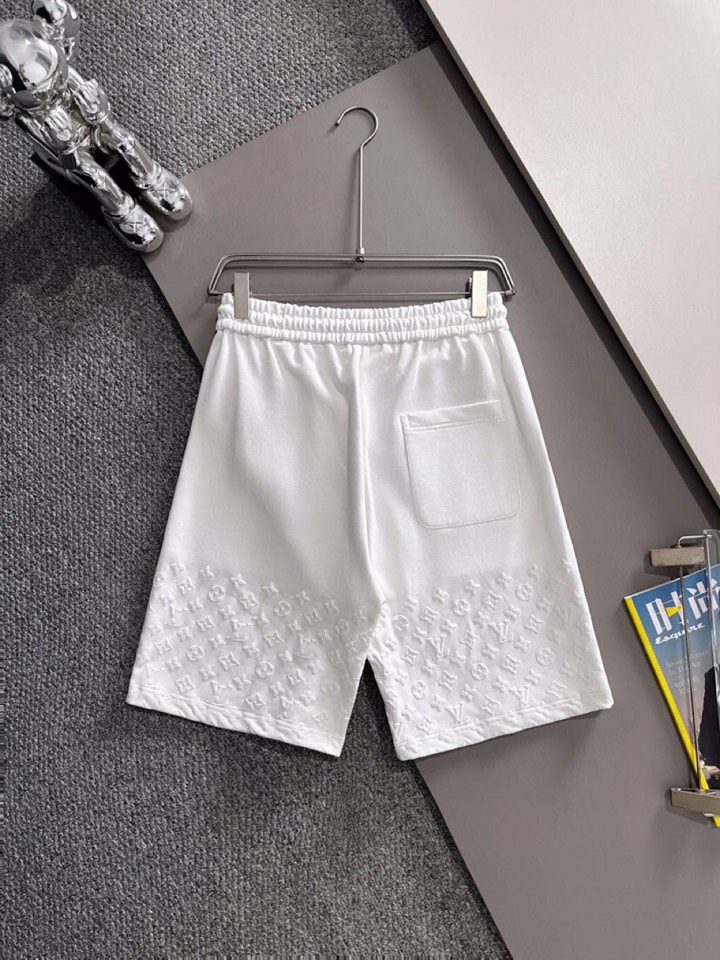 “Louis Vuitton LV Donkey 25s Summer Shorts: High-Quality, Comfy, Airy, Custom-made Cotton Fabrics” - 图片 2