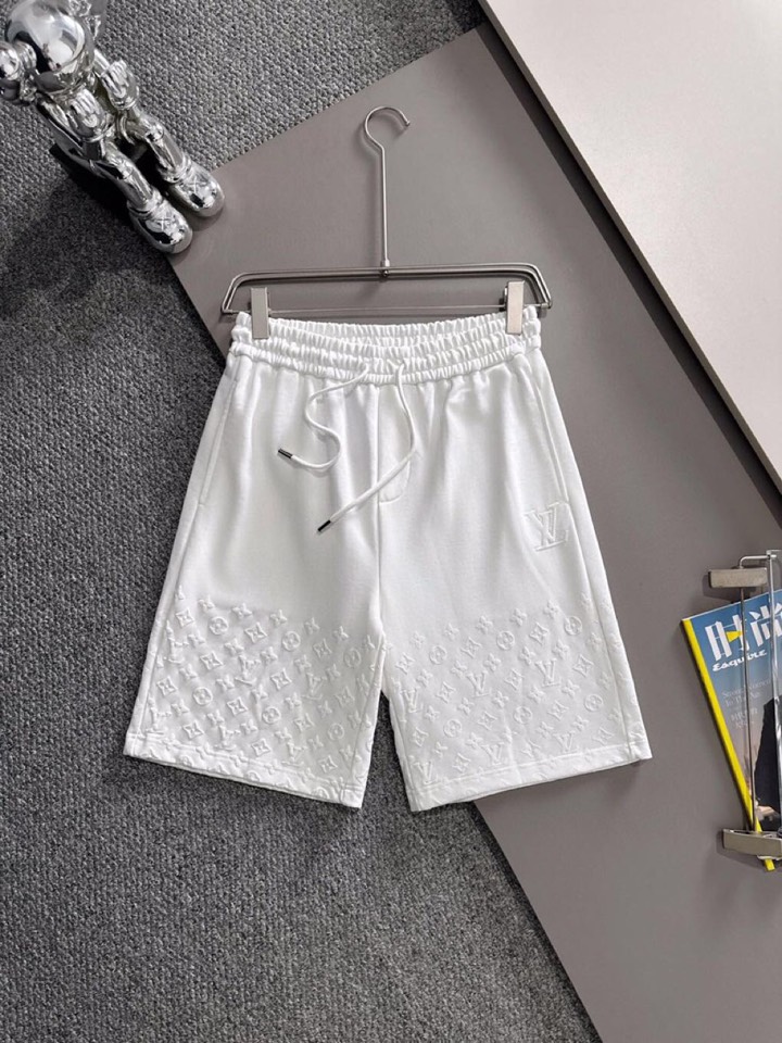 “Louis Vuitton LV Donkey 25s Summer Shorts: High-Quality, Comfy, Airy, Custom-made Cotton Fabrics” - 图片 1