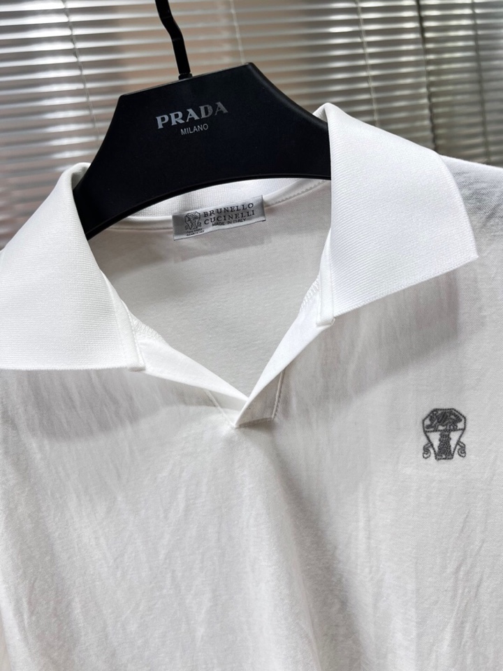 P768 Brunello Cucinelli BC: Light, Affordable, and Stylish Silk Suit with Twirling Collar - 图片 3