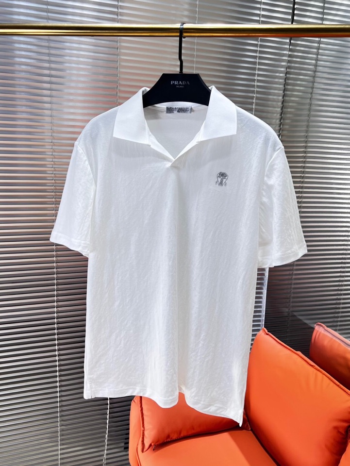 P768 Brunello Cucinelli BC: Light, Affordable, and Stylish Silk Suit with Twirling Collar - 图片 2