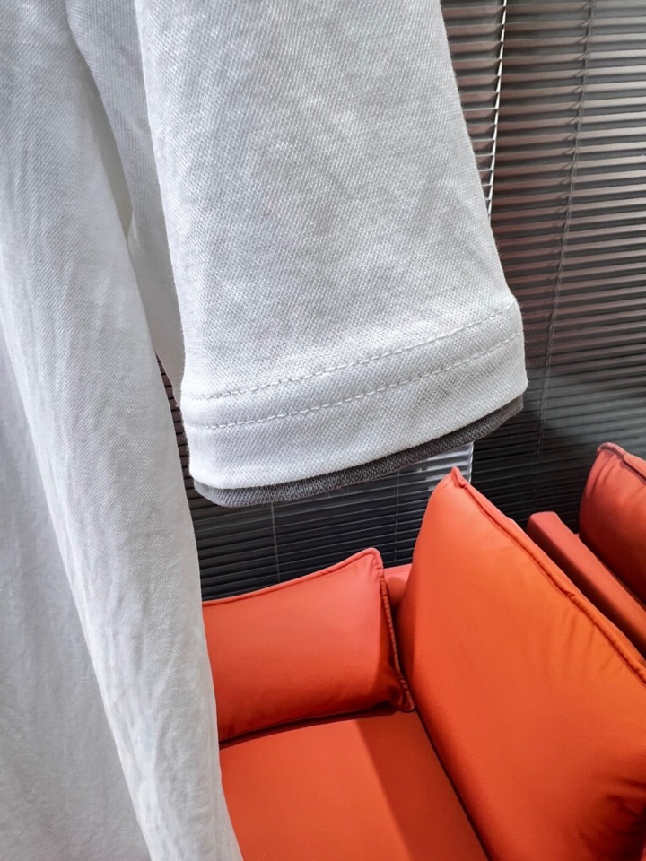 New Fashion: P768 Brumello Cucinelli BC Silk Clothing with Short Round Collars - 图片 7