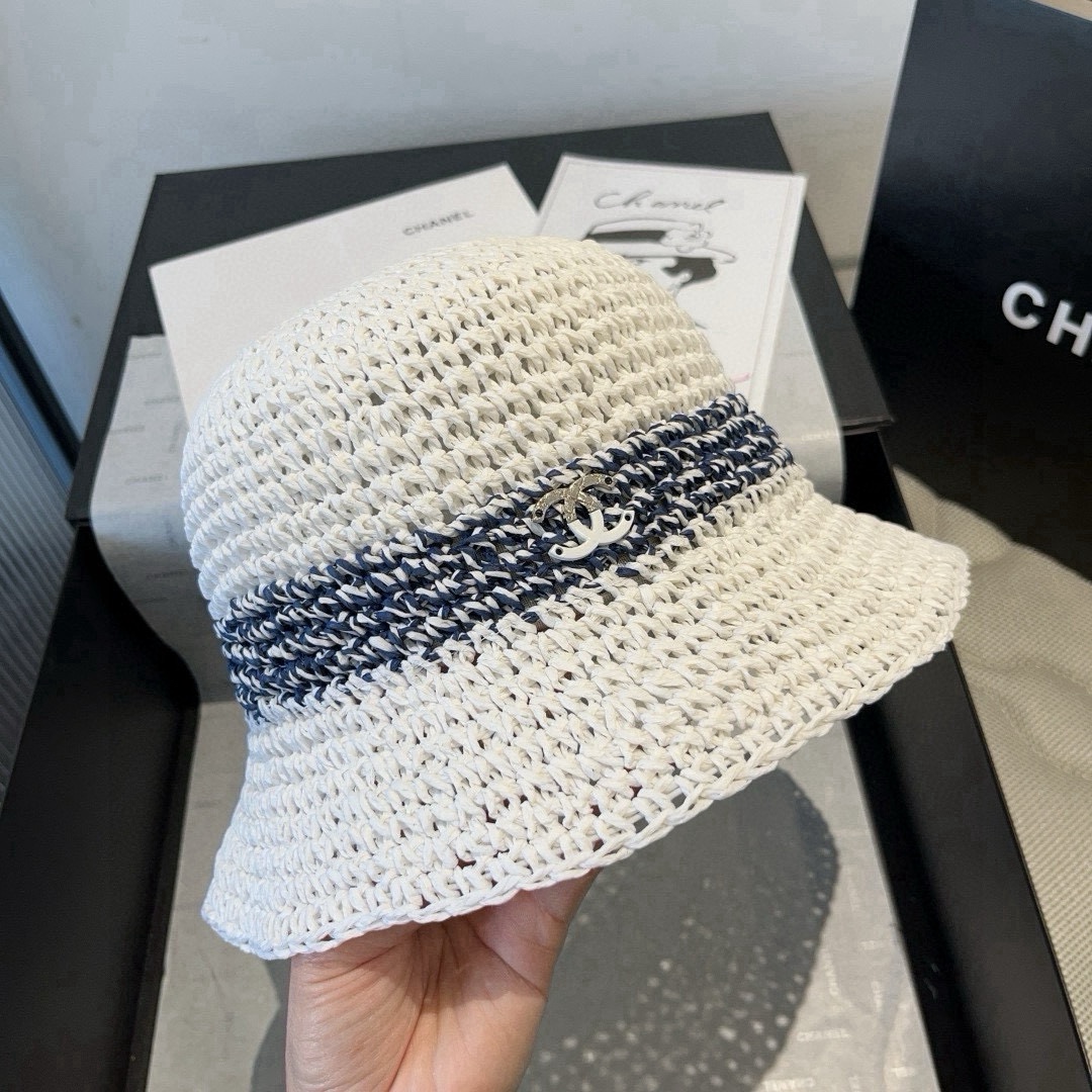 NO:360214,Chanel Chanel Papyrus Sunhat, Straw Hat, Foldable, Head Circle 57cm Hat Straw Hat Fisherman Hat Baseball Hat, Hats, Chanel, Chanel, espadrilles, HatsChanel香奈儿纸草遮阳帽,草帽,可折叠,头围57cm帽子草帽渔夫帽棒球帽,帽子,chanel,chanel,espadrilles,hats,hat
