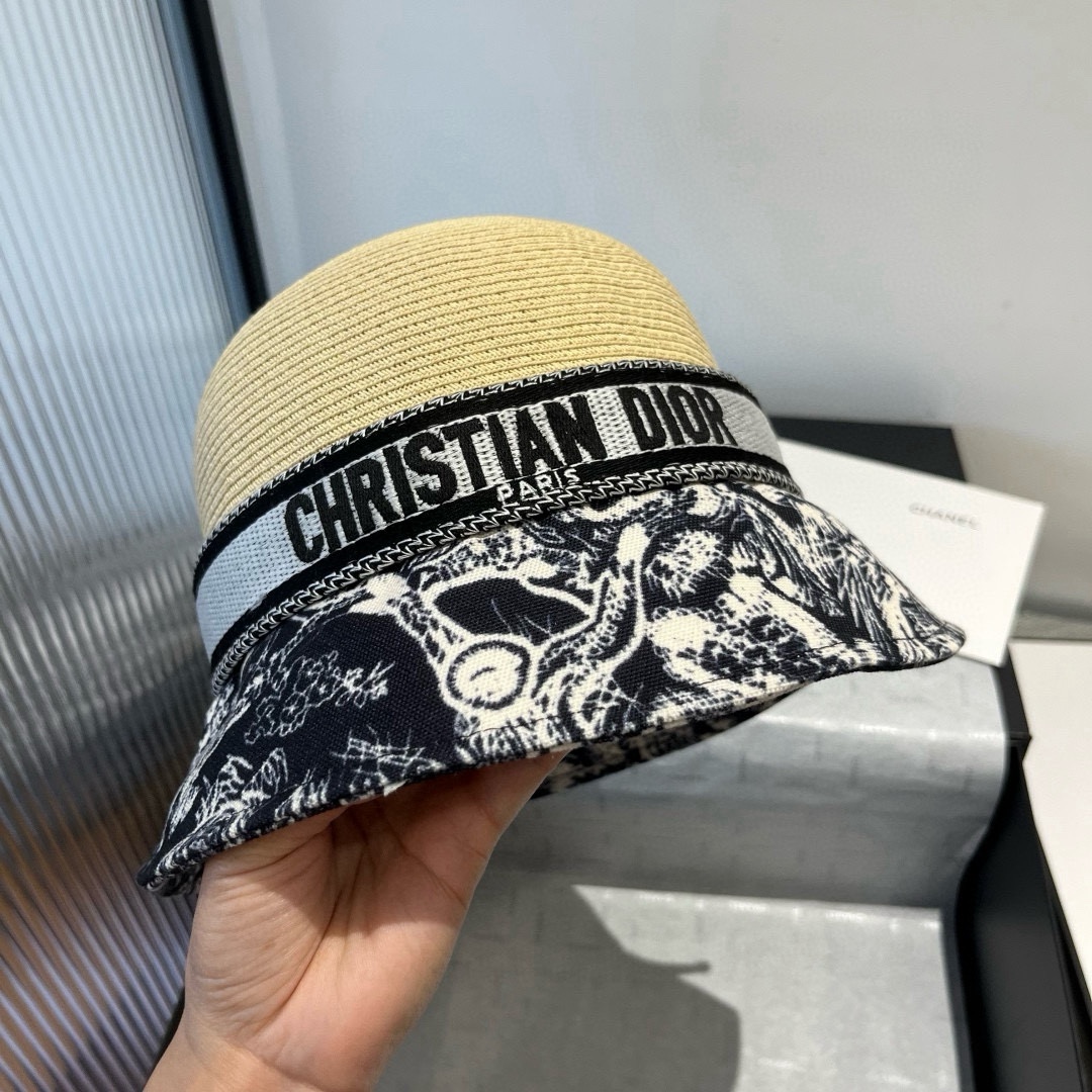 NO:359885,Dior new style pot hat, straw hat, head circumference 57cm hat, straw hat fisherman hat baseball hat, hat, dior, dior, espadrilles, hatsDior迪奥新款盆帽、草帽,头围57cm帽子草帽渔夫帽棒球帽,帽子,dior,dior,espadrilles,hats,hat
