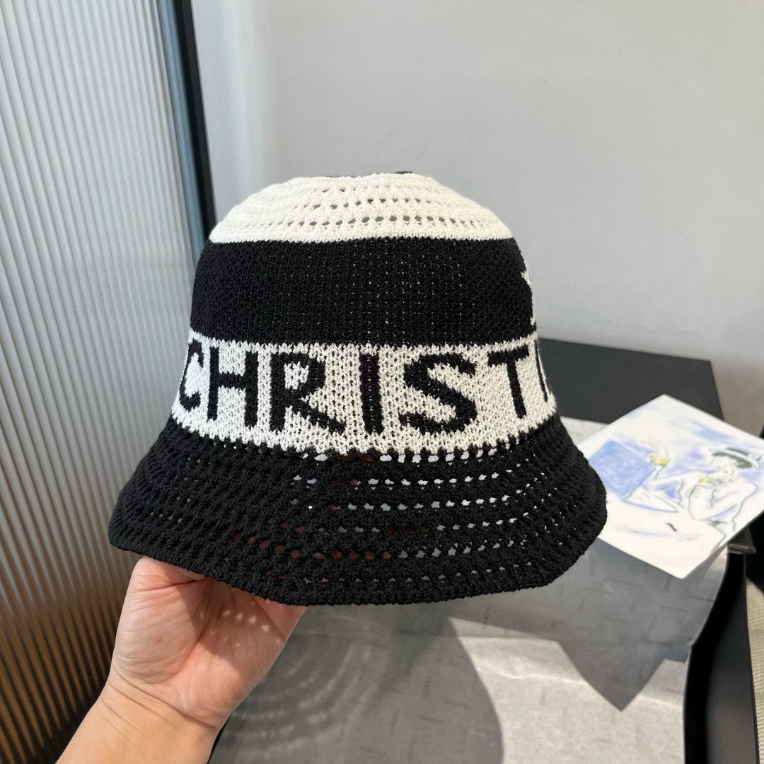 🆕
Dior迪奥新款针织渔夫帽，手抓针织帽