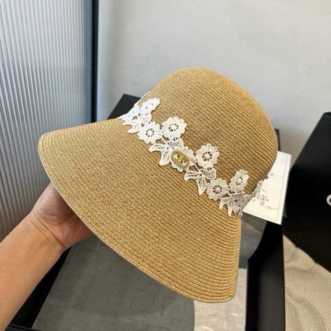 🆕

Celine赛琳新款草帽，头围57cm