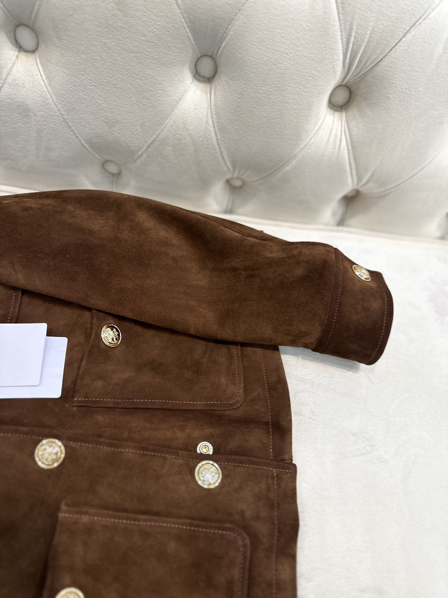“Women’s P2592 Dustproof Bag Celine Suit in Goat Skin – 2025AW Collection” - 图片 8