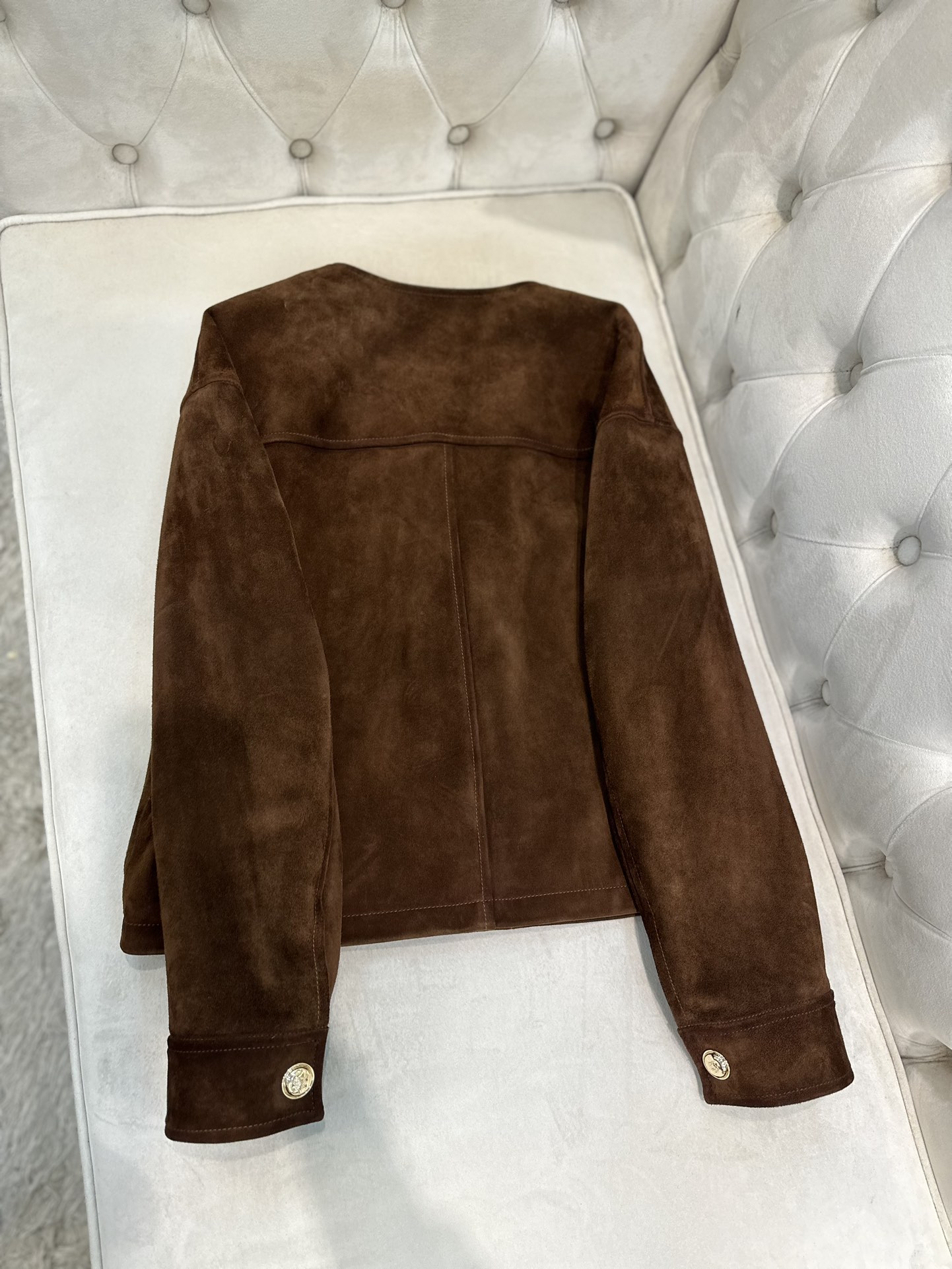 “Women’s P2592 Dustproof Bag Celine Suit in Goat Skin – 2025AW Collection” - 图片 9