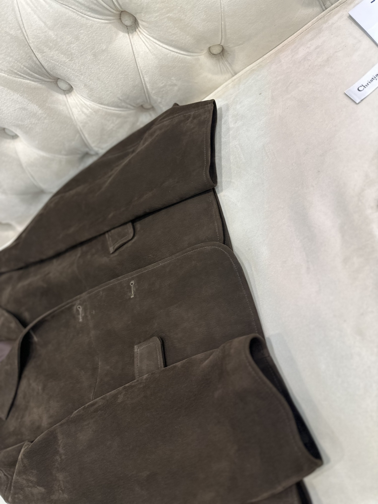 Title: Prada P2880 Original Female Goat Skin Suit with Dust Bag, AW2025 Collection, S-L Sizes. - 图片 2