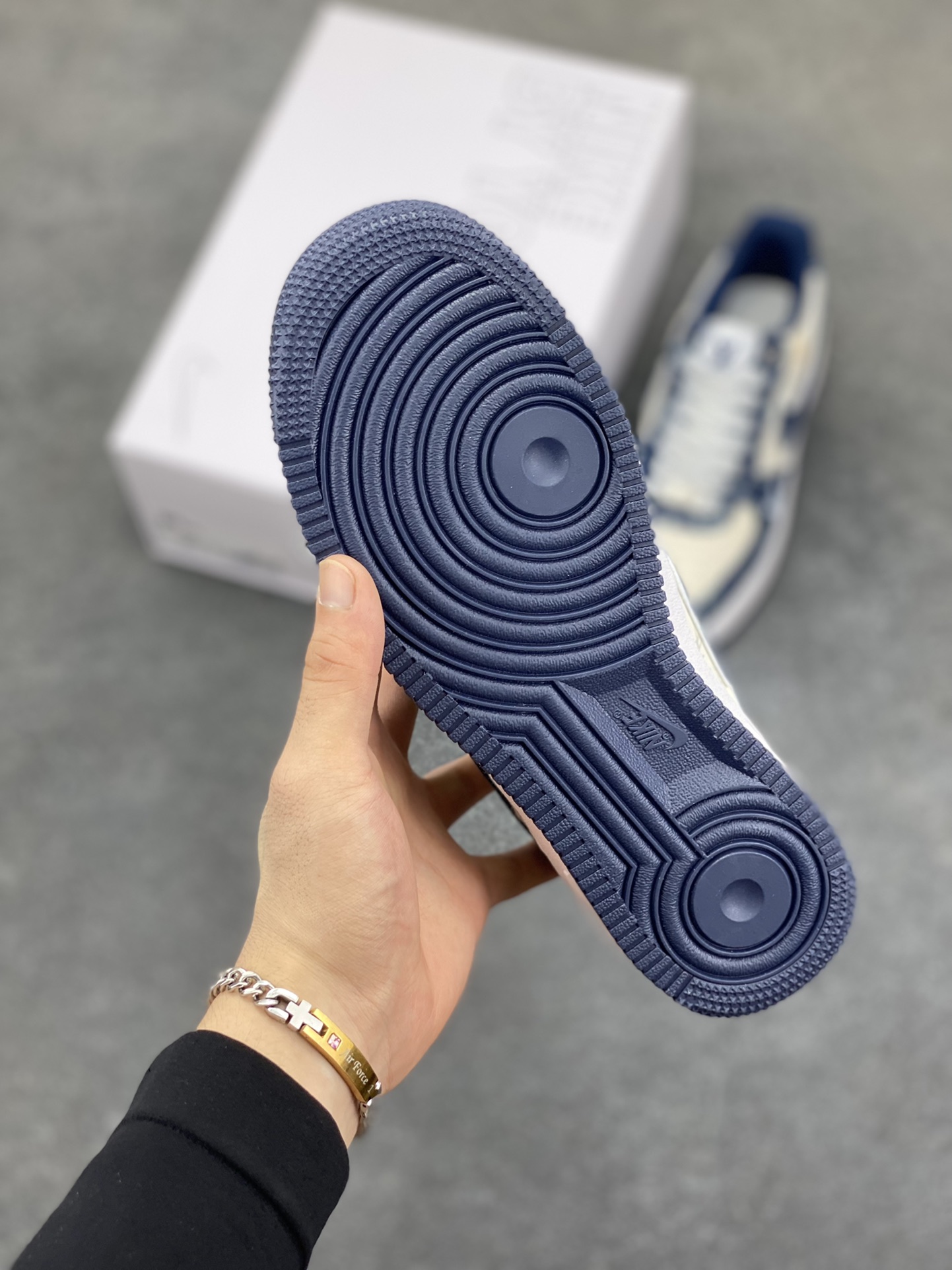 图片[5]-NK Air Force 1‘07 Low 定制款抽屉盒 空军一号低帮休闲板鞋 定制皮料 原楦原纸板 纯正版型 高清洁度 内置全掌气垫 货号：CW2288-111 尺码：36 36.5 37.5 38 38.5 39 40 40.5 41 42 42.5 43 44 44.5 45-选品中心