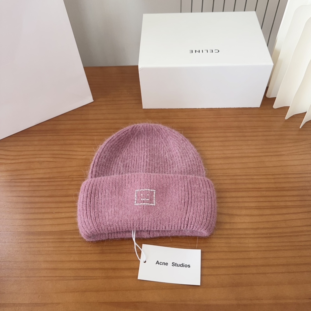 NO:362633,Acne smiley face trendy brand small square smiley face Angora rabbit knitted hat men and women hat straw hat fisherman hat baseball hat knit hat, hat, acne studios, espadrilles, hatsAcne笑脸 潮牌小方块笑脸安哥拉兔毛针织帽男女同款帽子草帽渔夫帽棒球帽针织帽,帽子,acne studios,espadrilles,hats,hat