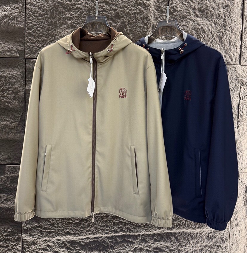 Luxurious Brumello Cucinelli BC 2025s Blouse Jackets: High Fashion, Classic Colors, Versatile Styles - 图片 2