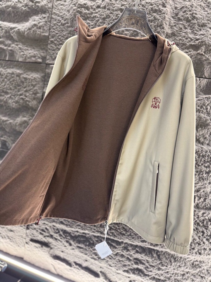 Luxurious Brumello Cucinelli BC 2025s Blouse Jackets: High Fashion, Classic Colors, Versatile Styles - 图片 8