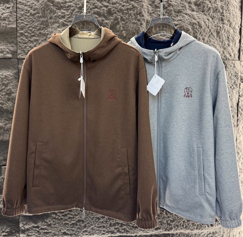 Luxurious Brumello Cucinelli BC 2025s Blouse Jackets: High-End, Classic, Fashionable Styles - 图片 2