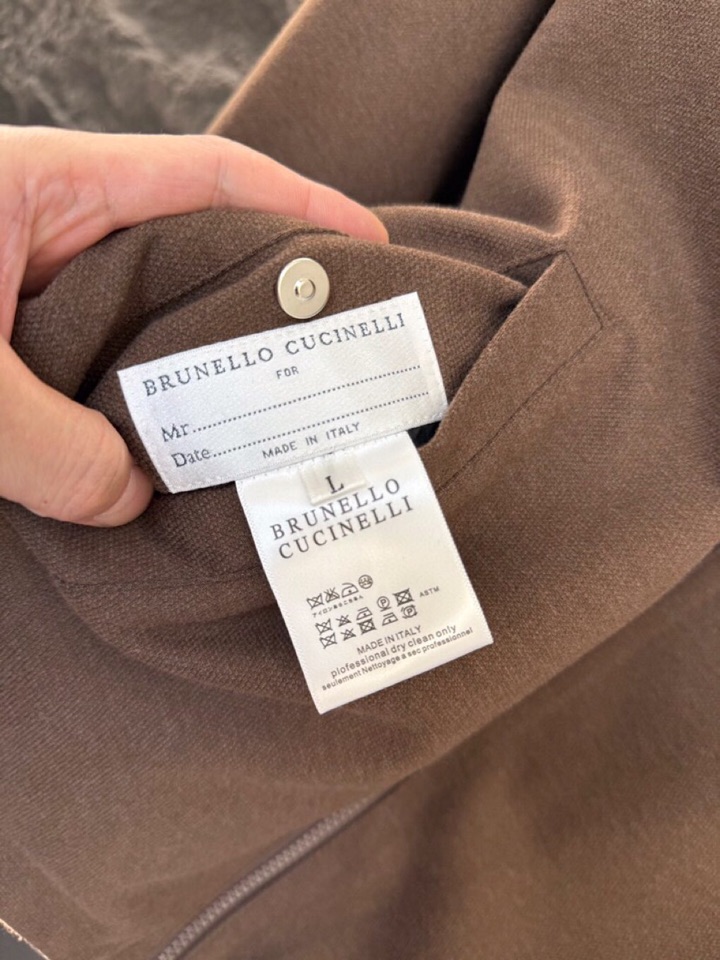 Luxurious Brumello Cucinelli BC 2025s Blouse Jackets: High-End, Classic, Fashionable Styles - 图片 7