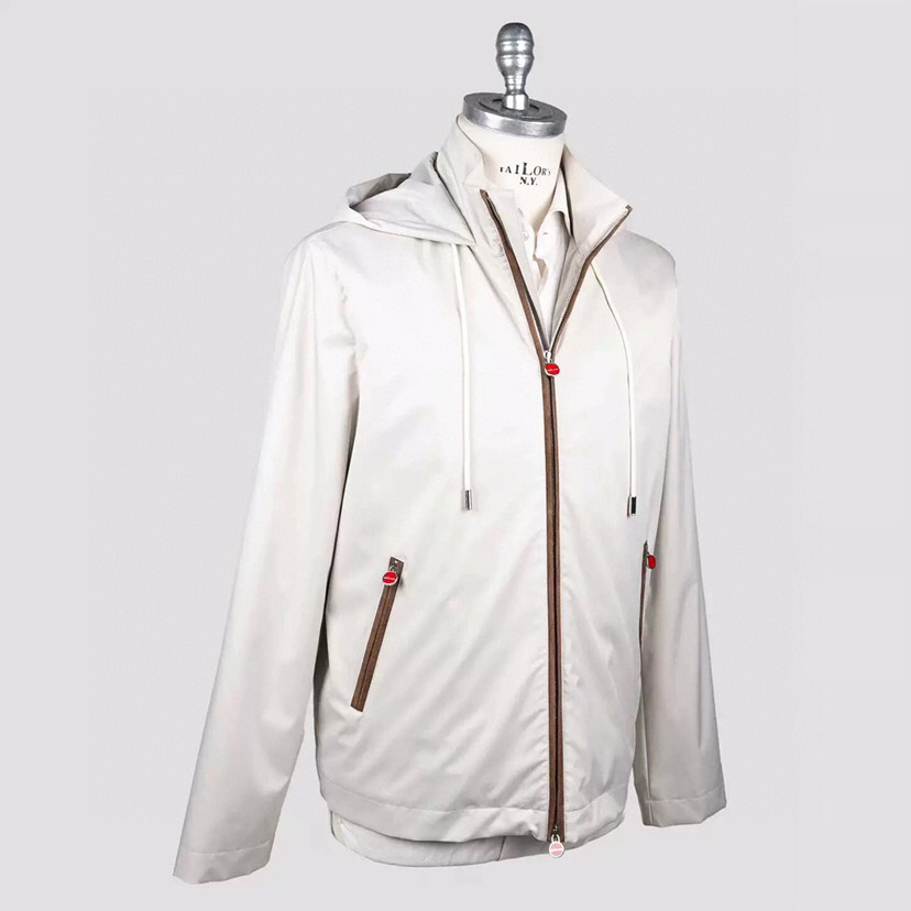 Luxurious and Versatile Kiton Chiton Men’s Jacket with Stylish Shaft Chains - 图片 3