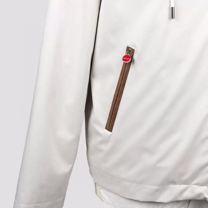 Luxurious and Versatile Kiton Chiton Men’s Jacket with Stylish Shaft Chains - 图片 6