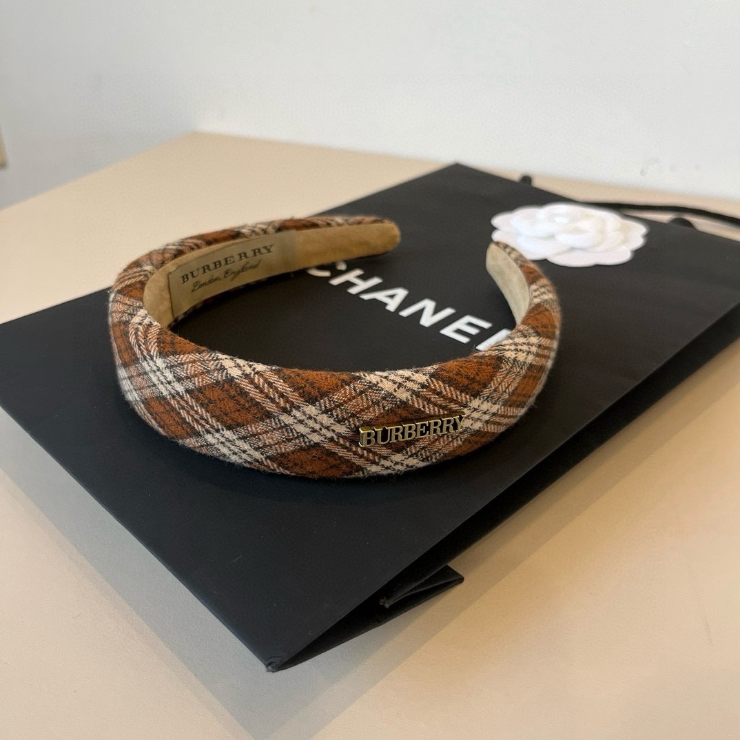 pBurberry巴宝莉格子发箍