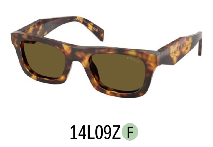 PRADA SPRC06S Brown Tortoise Square Sunglasses, 53mm Lens, Stylish Eyewear 1 PRADA SPRC06S Brown Tortoise Square Sunglasses, 53mm Lens, Stylish Eyewear