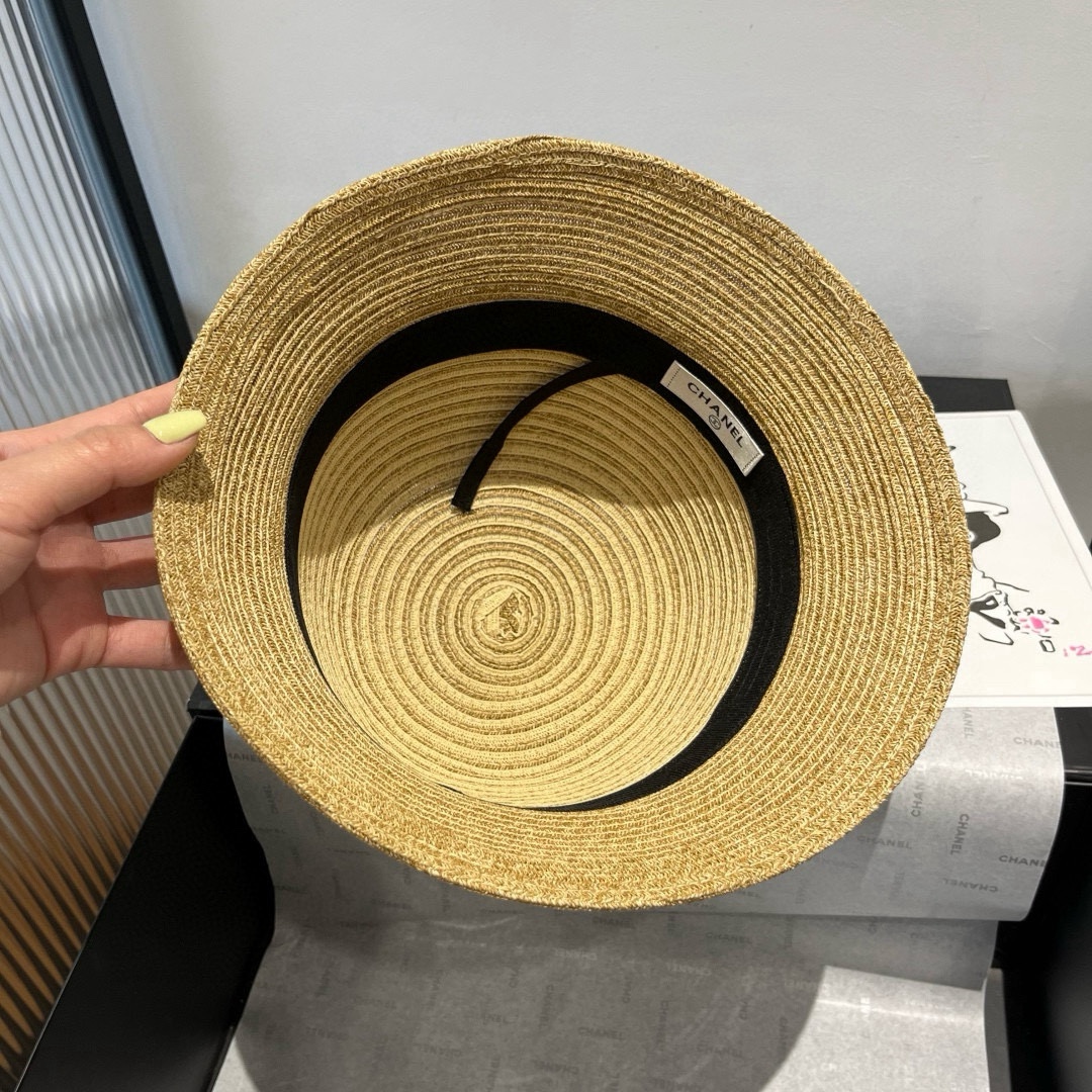 🆕

香奈儿新款盆帽，妥妥的名媛气质，头围57cm