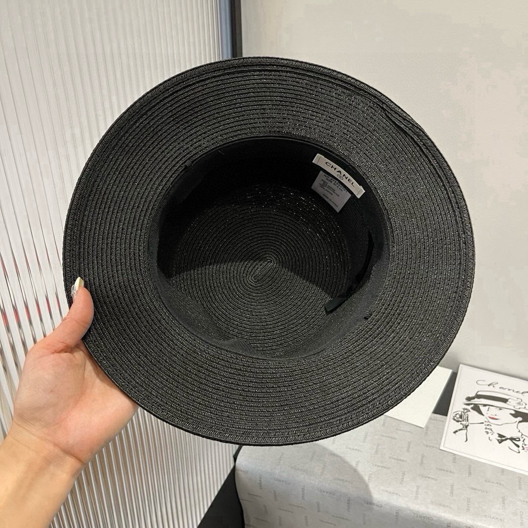 🆕

Chanel香奈儿平顶礼帽，头围57cm