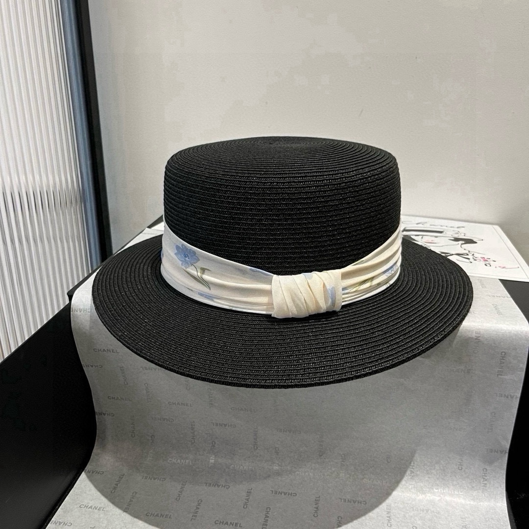 🆕

Chanel香奈儿平顶礼帽，头围57cm