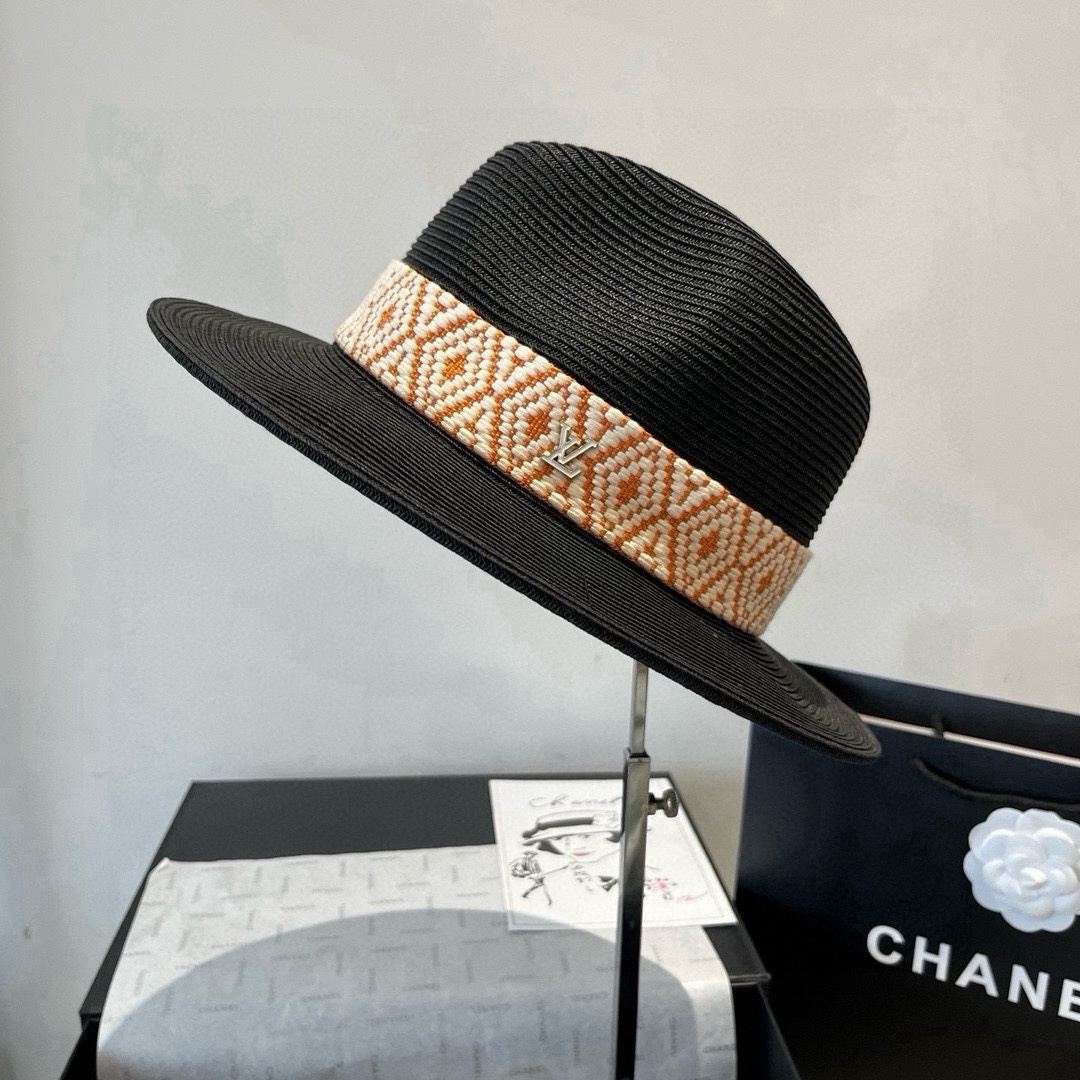 🆕

Lv路易威登新款礼帽，凹凸设计，头围57cm