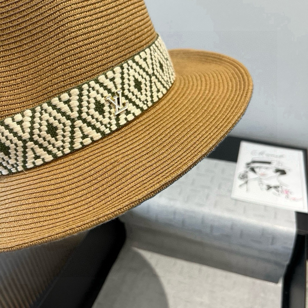 🆕

Lv路易威登新款礼帽，凹凸设计，头围57cm